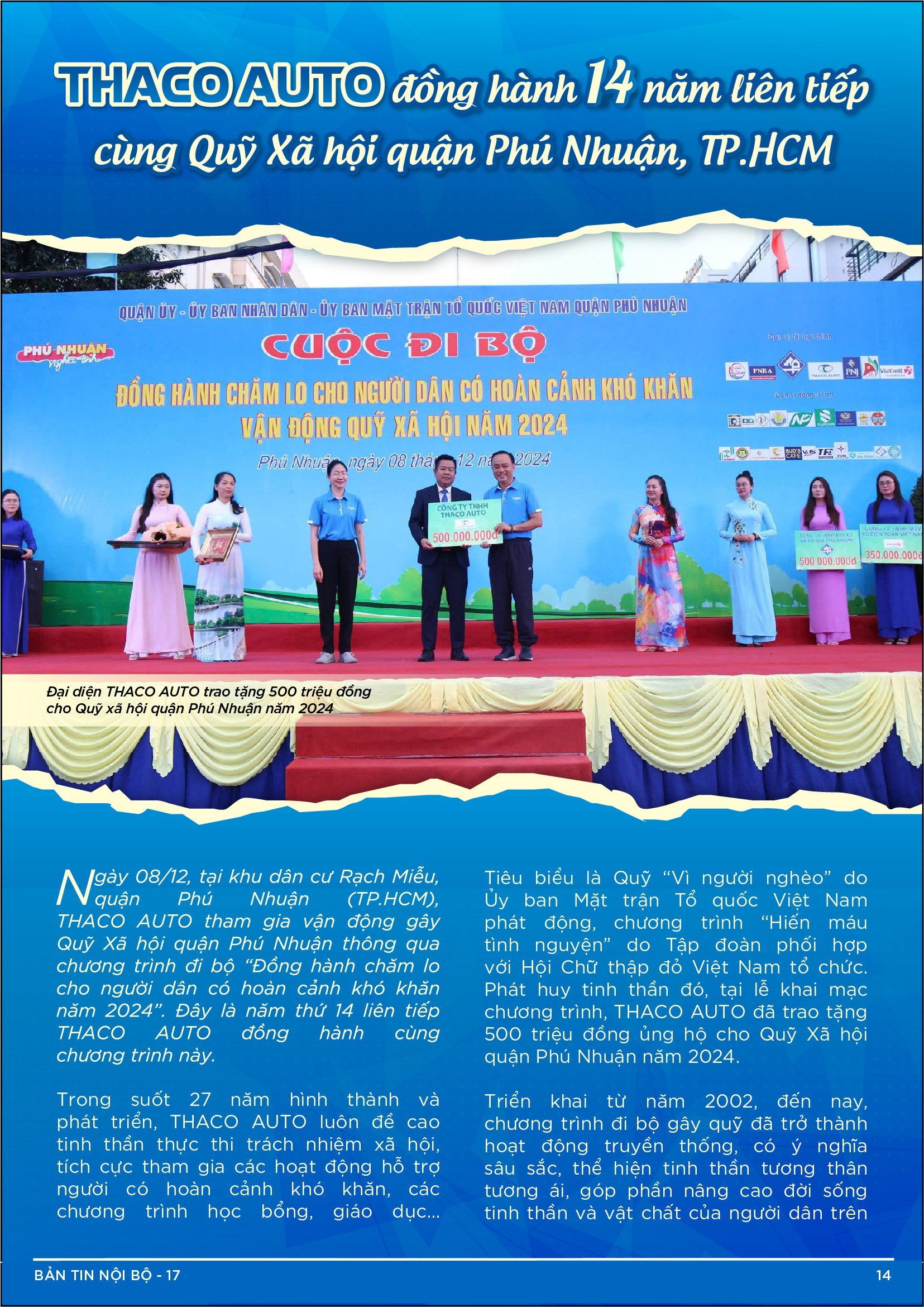 BẢN TIN NỘI BỘ SỐ17-14