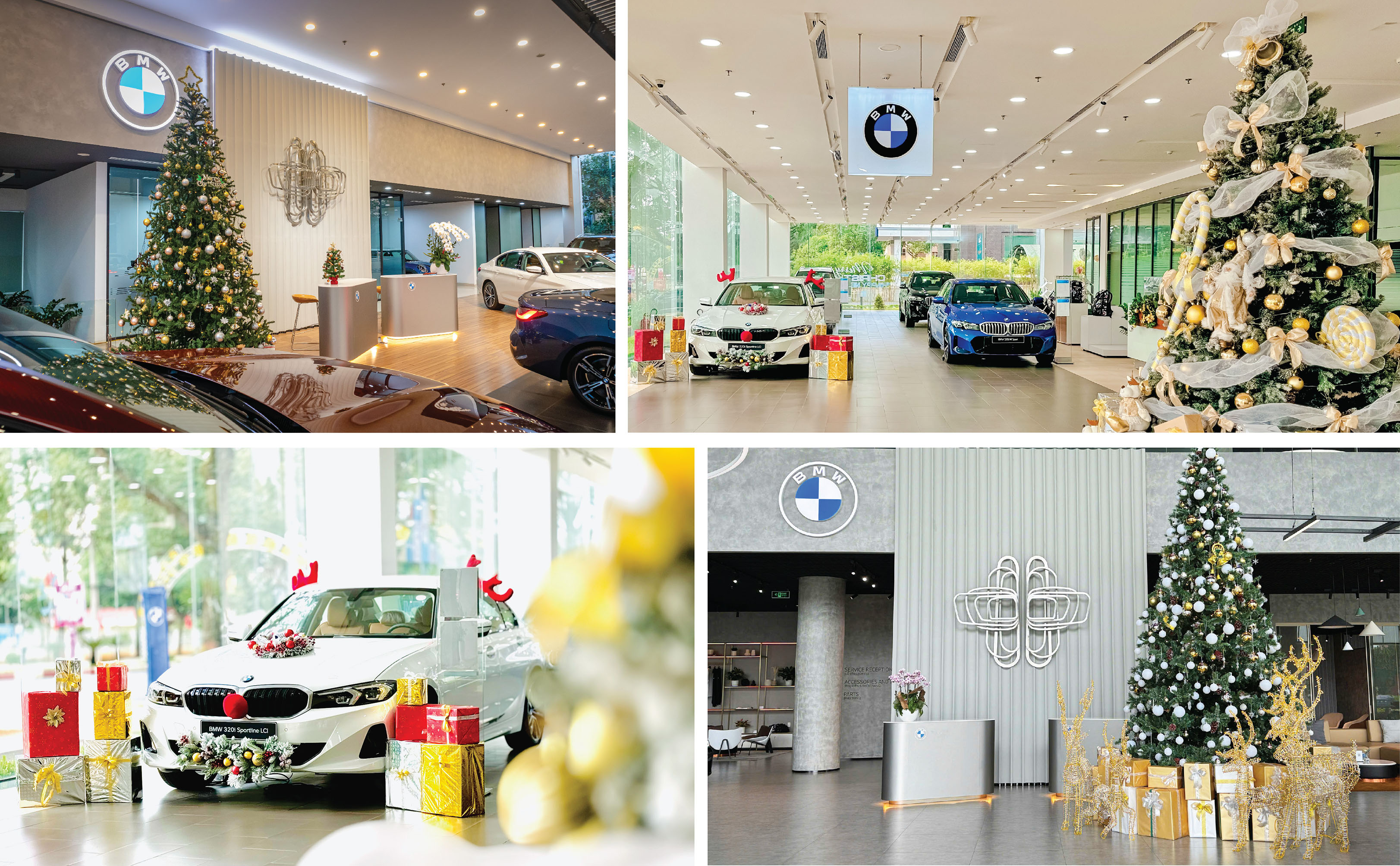 Không gian sang trọng tại các showroom BMW