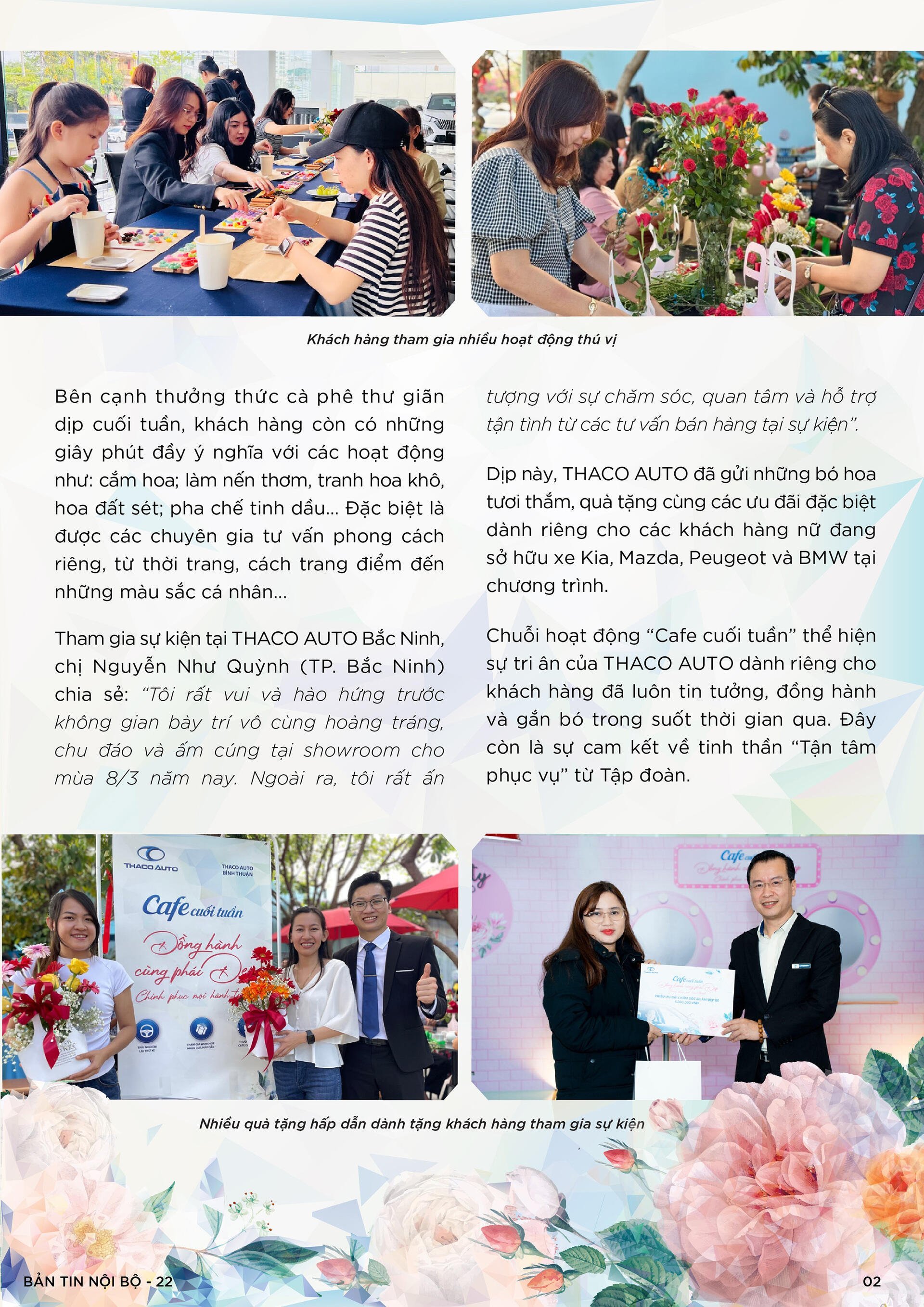 BẢN TIN NỘI BỘ SỐ 22-02