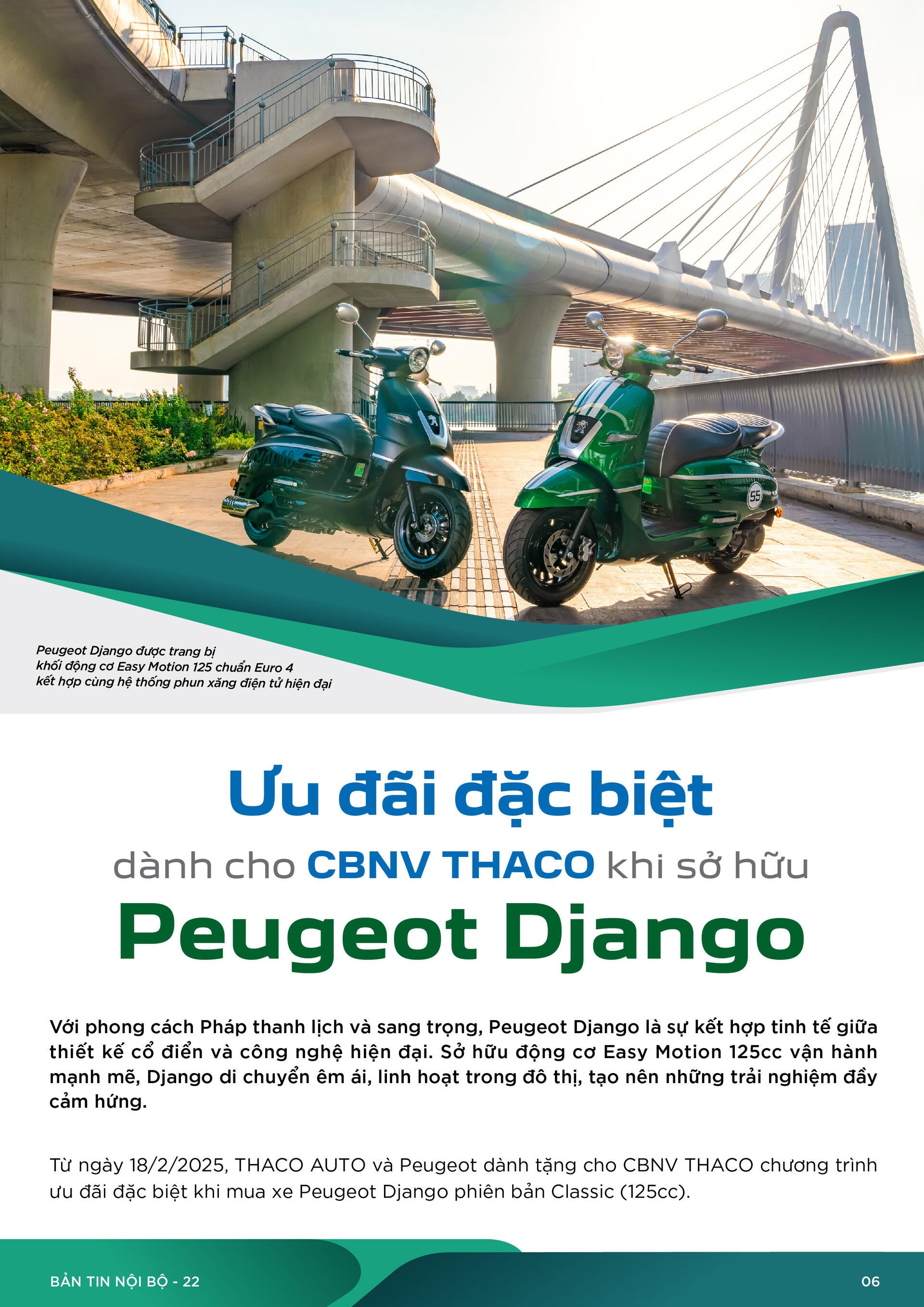 BẢN TIN NỘI BỘ SỐ 22-06