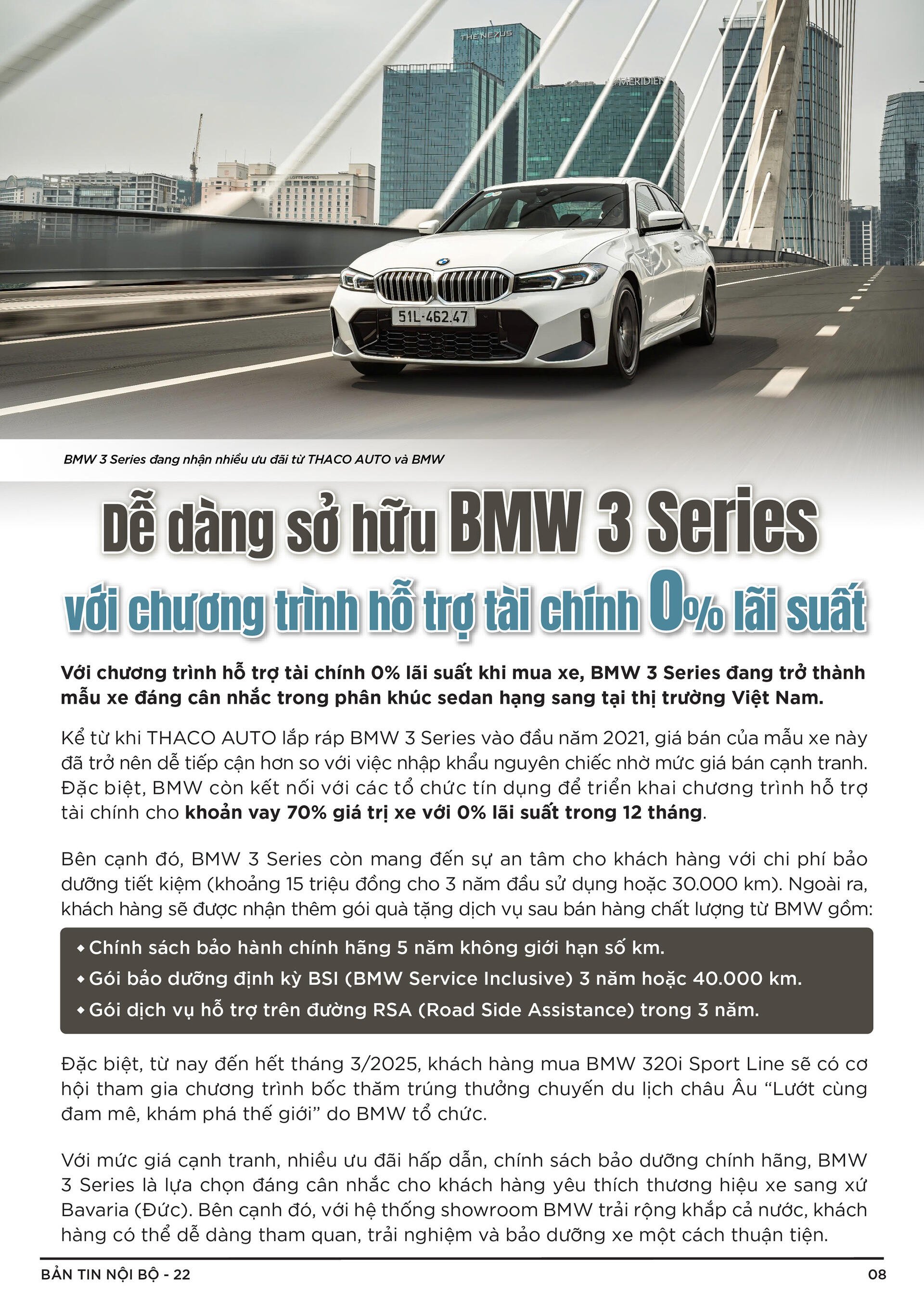 BẢN TIN NỘI BỘ SỐ 22-08