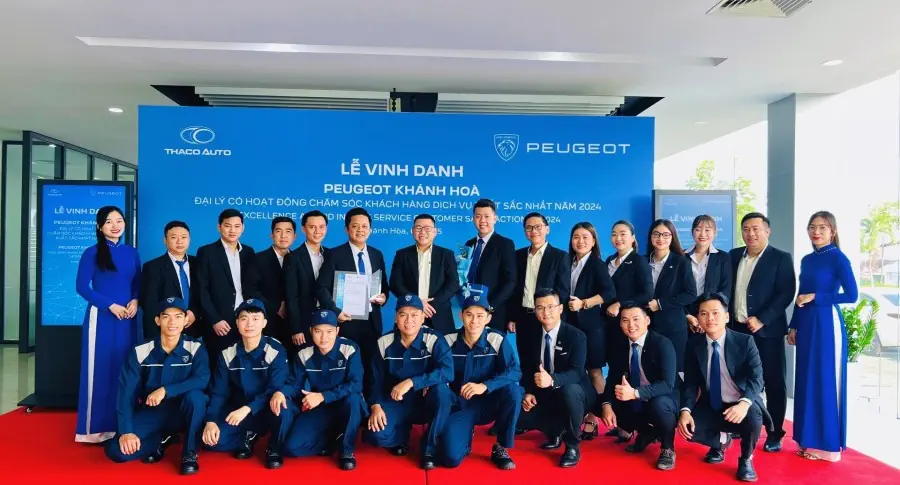 THACO AUTO vinh danh các đại lý chăm sóc khách hàng dịch vụ xuất sắc năm 2024