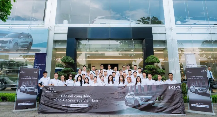 THACO AUTO đồng hành cùng CLB Kia Sportage Việt Nam: Hành trình gắn kết và lan tỏa yêu thương
