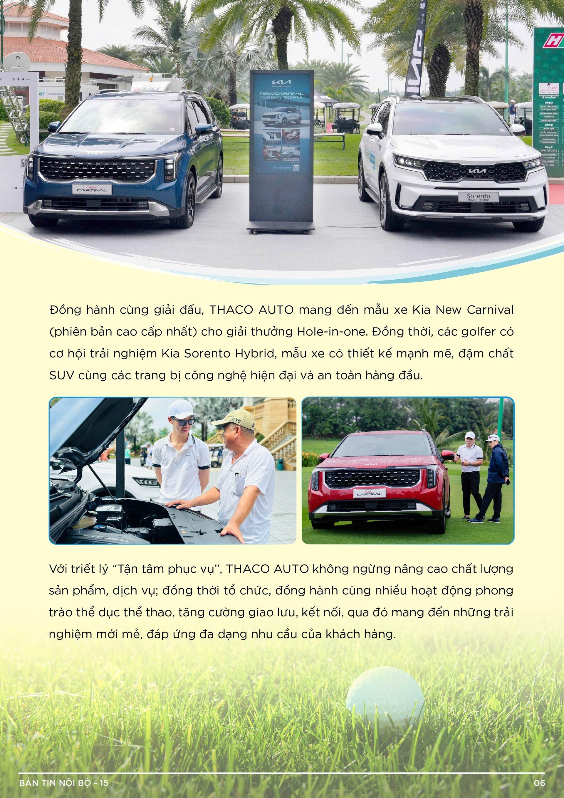 BẢN TIN NỘI BỘ SỐ 15-1-06