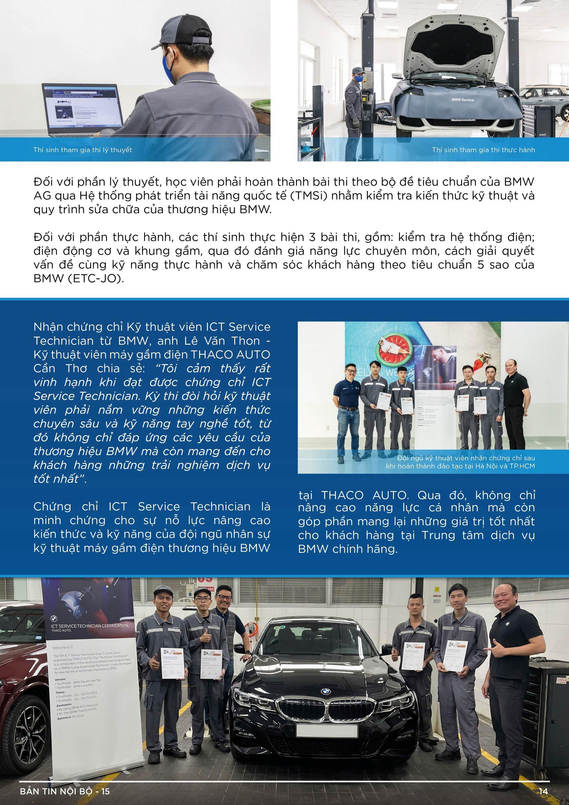 BẢN TIN NỘI BỘ SỐ 15-2-02