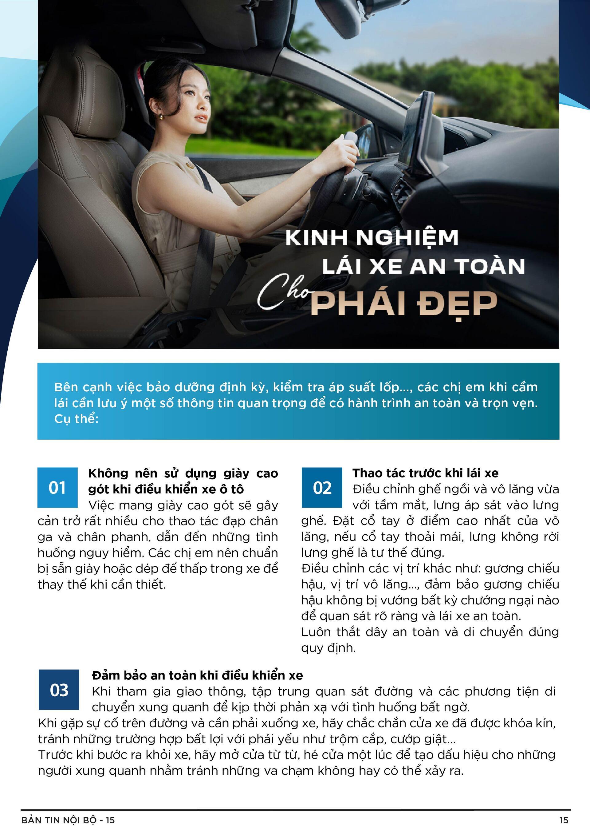 BẢN TIN NỘI BỘ SỐ 15-2-03