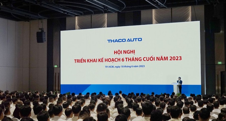 THACO AUTO tổ chức Hội nghị Triển khai Kế hoạch 6 tháng cuối năm 2023