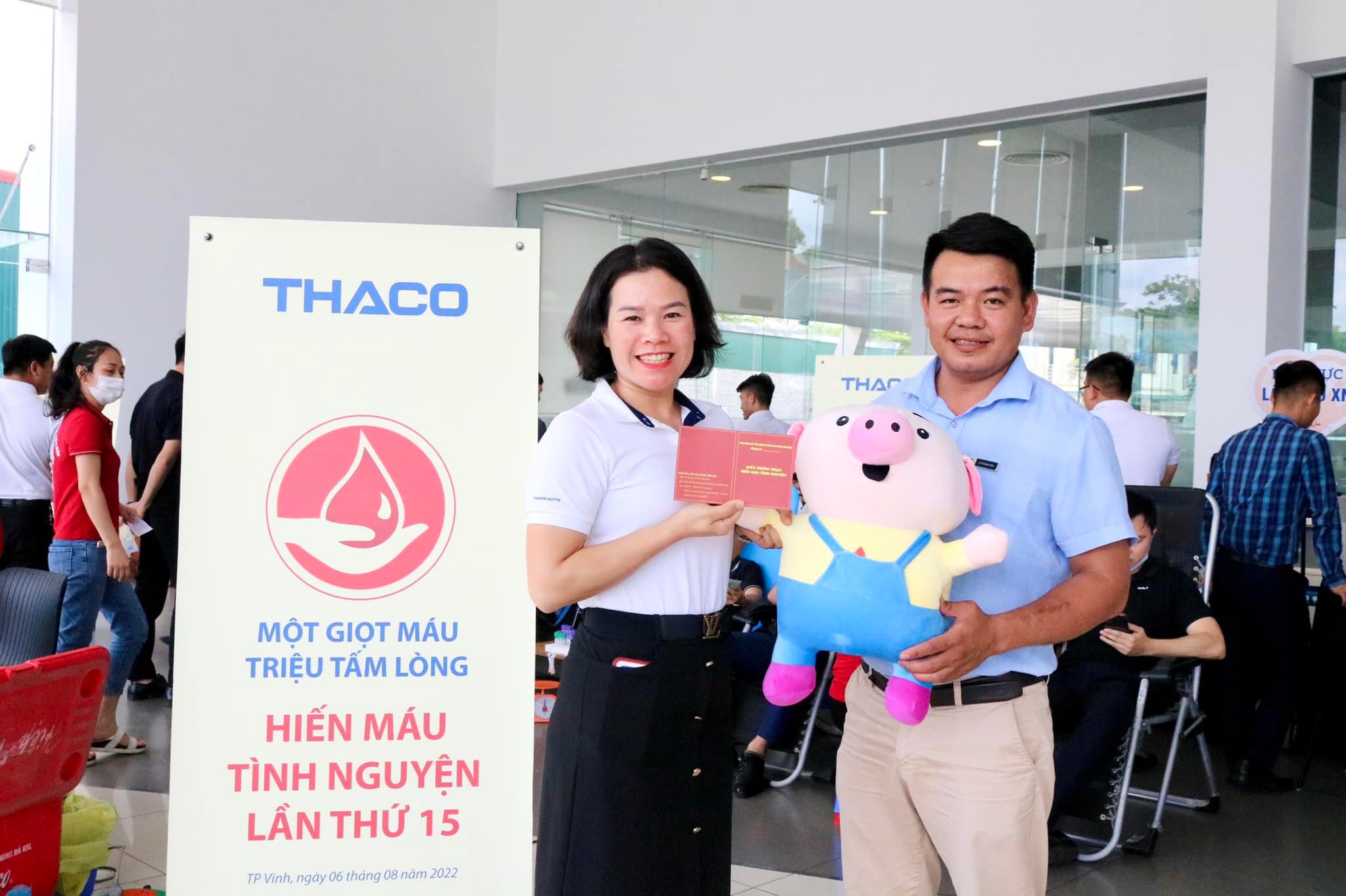 CBNV THACO AUTO tích cực tham gia chương trình hiến máu tình nguyện