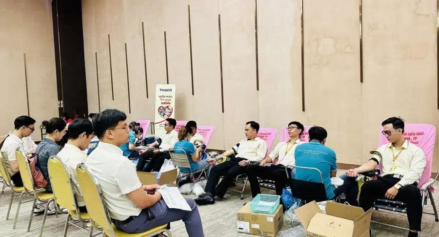 “Nối nhịp tâm đến nhịp tim” - Hiến máu tình nguyện năm 2024 tại THACO AUTO