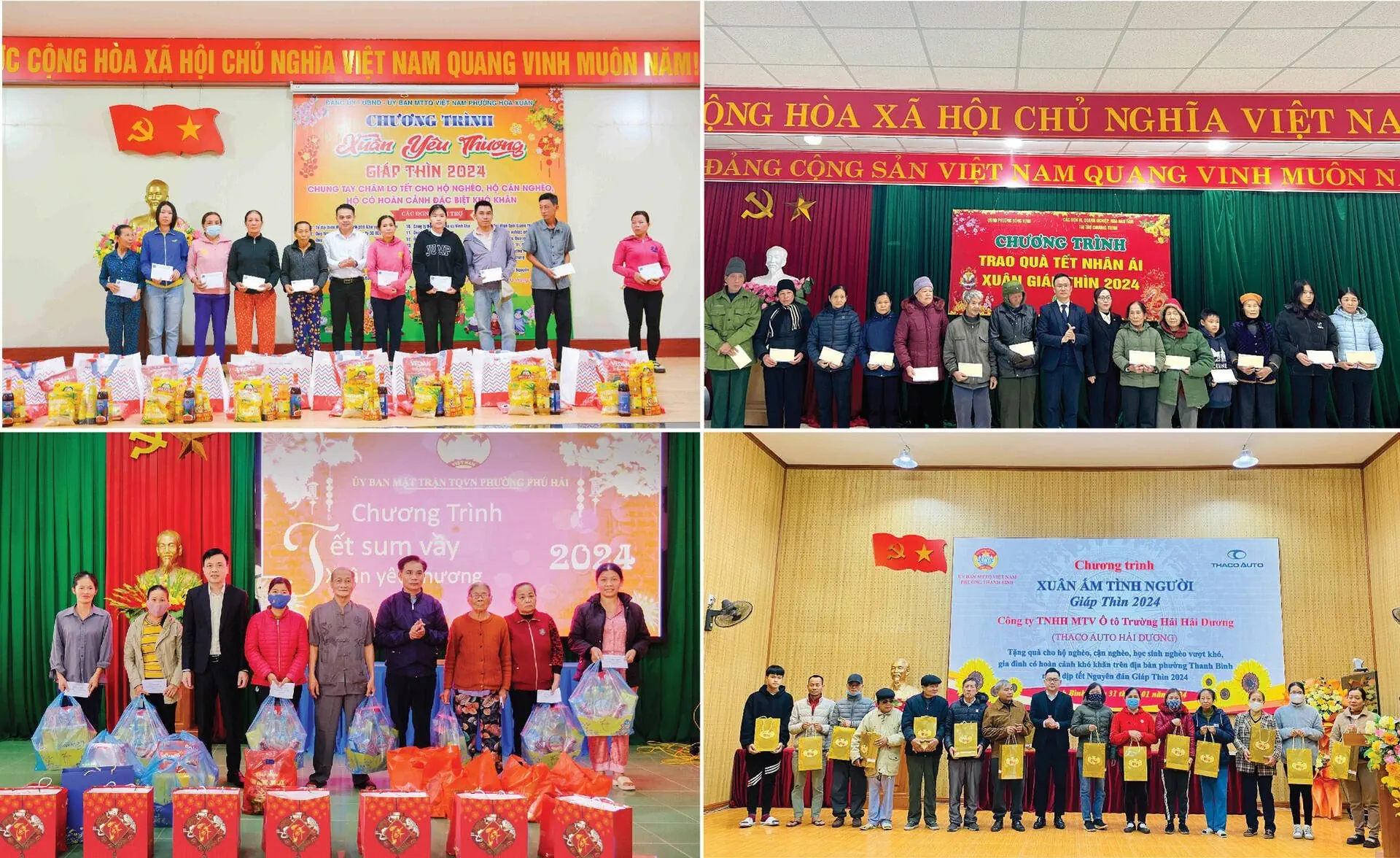 THACO AUTO tiếp tục đồng hành cùng Quỹ "Vì người nghèo" năm 2024