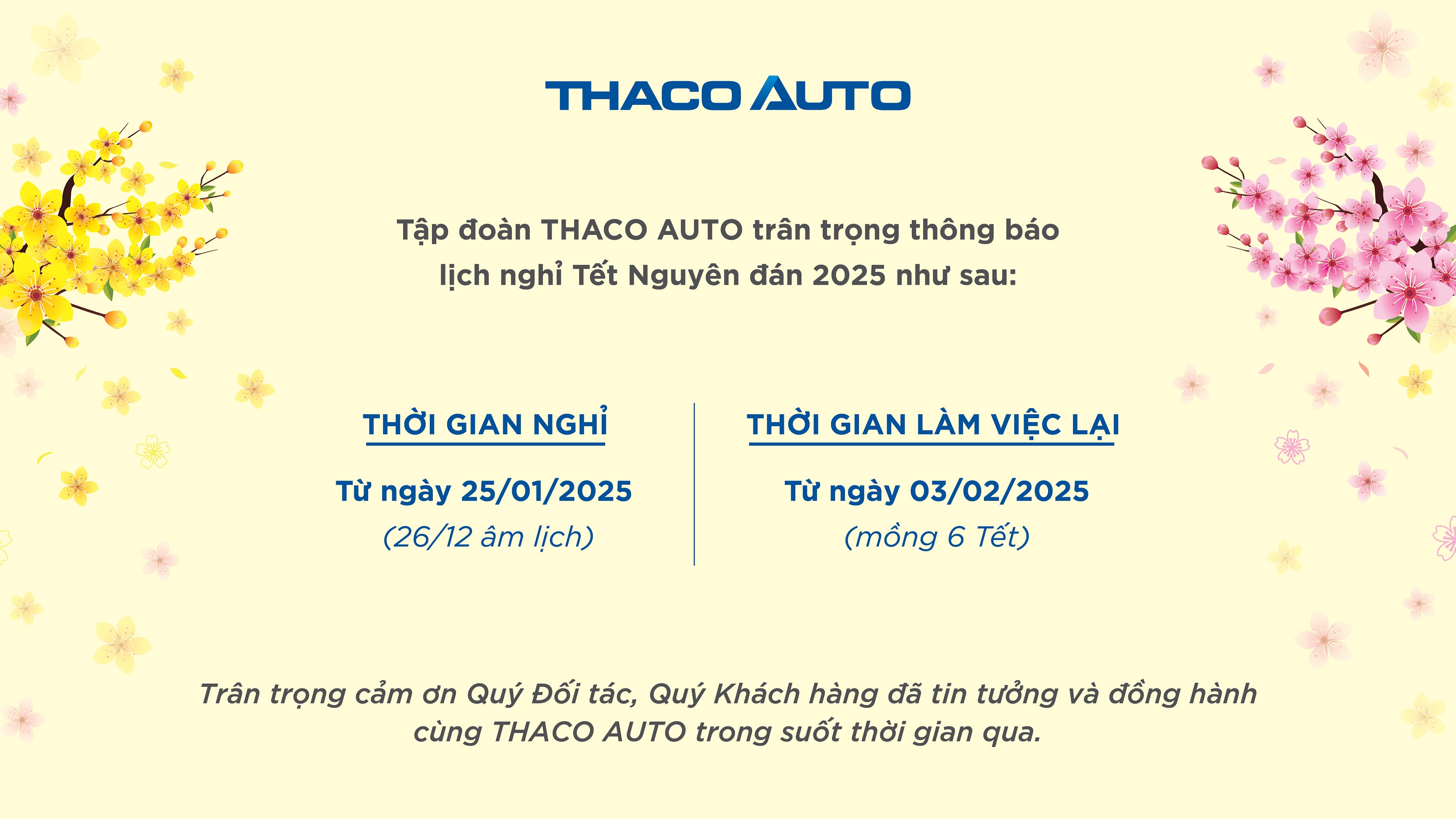 CHÚC MỪNG NĂM MỚI - XUÂN ẤT TỴ 2025