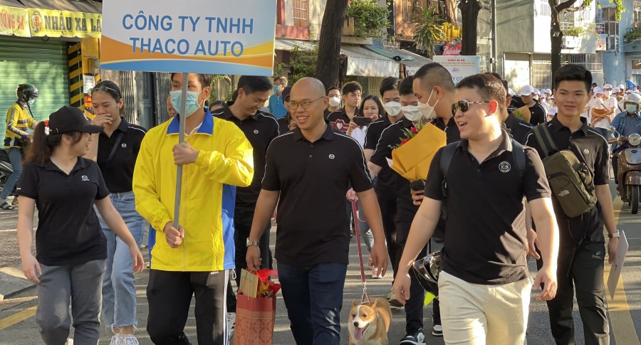THACO AUTO trao 500 triệu đồng cho người khó khăn tại Quận Phú Nhuận