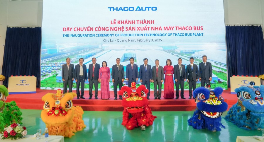 THACO AUTO inaugurates production technology of THACO Bus Plant and launches new-generation THACO Bus and Truck models