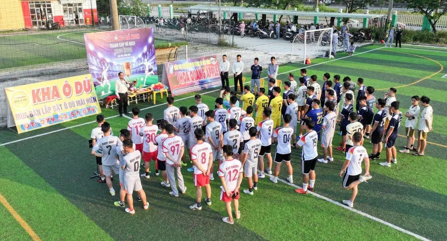 Hơn 500 CBNV Khối Sản xuất THACO AUTO tham gia thể dục thể thao sau giờ làm