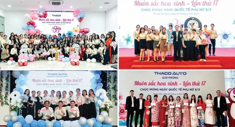 “Muôn sắc hoa xinh - Lần thứ 17” tại THACO AUTO: Sôi nổi và đầy gắn kết