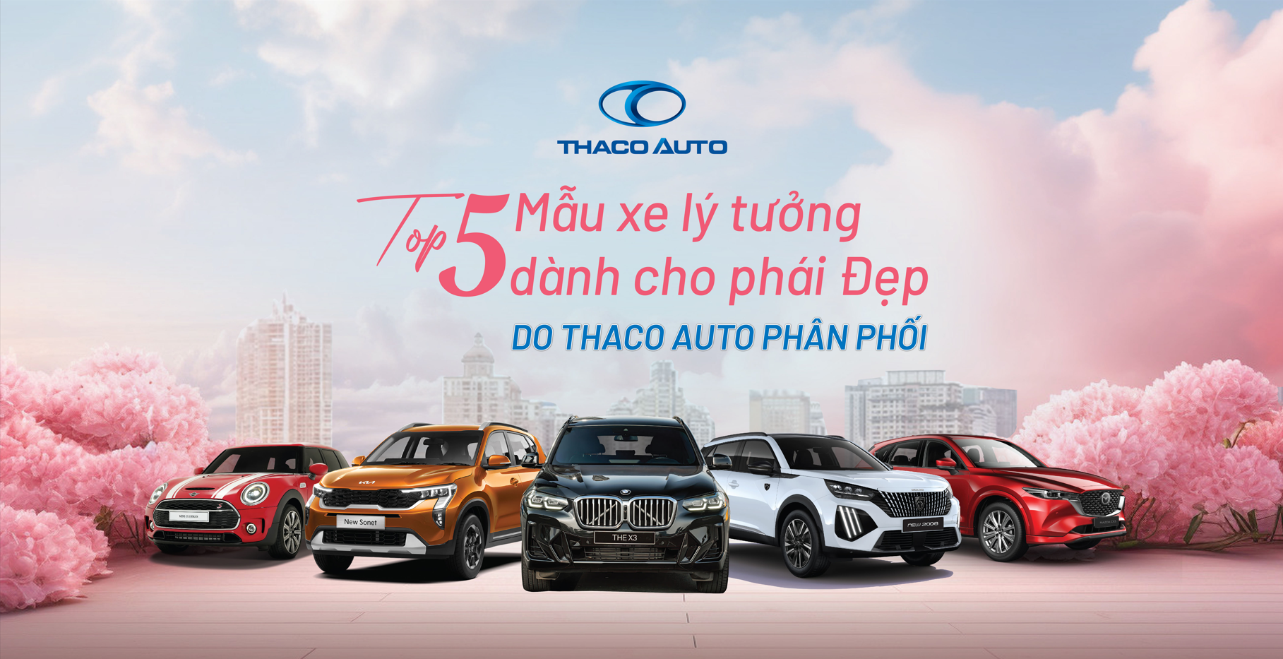 Top 5 mẫu xe lý tưởng dành cho phái đẹp