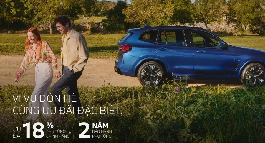 Vi vu đón hè cùng ưu đãi phụ tùng chính hãng từ BMW Việt Nam
