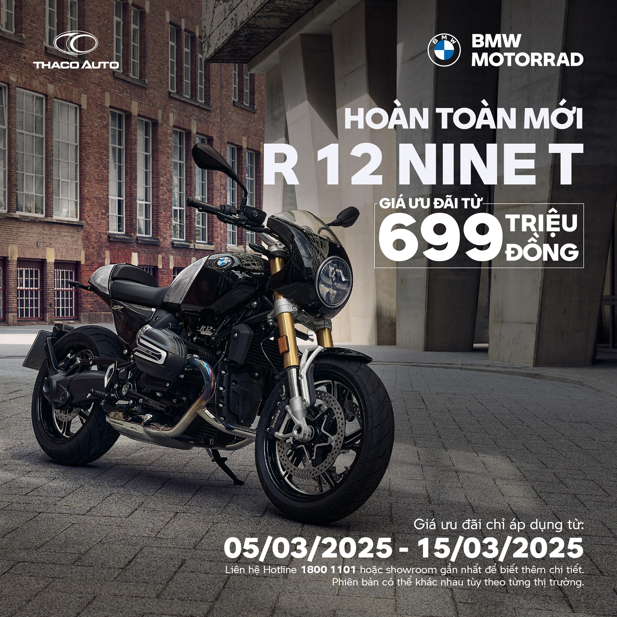 4. BMW R 12 nineT có số lượng giới hạn tại thị trường Việt Nam