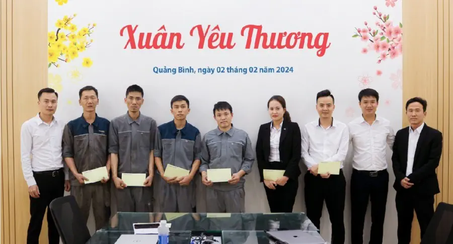 Ấm áp những ngày cận Tết Nguyên đán 2024 tại THACO AUTO Quảng Bình