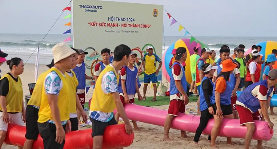 THACO AUTO Quảng Ngãi khép lại Hội thao năm 2024 với nhiều dấu ấn đẹp