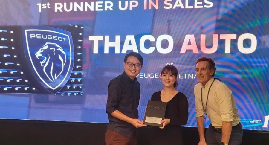 THACO AUTO đạt giải thưởng xuất sắc về dịch vụ Chăm sóc khách hàng khu vực Đông Nam Á