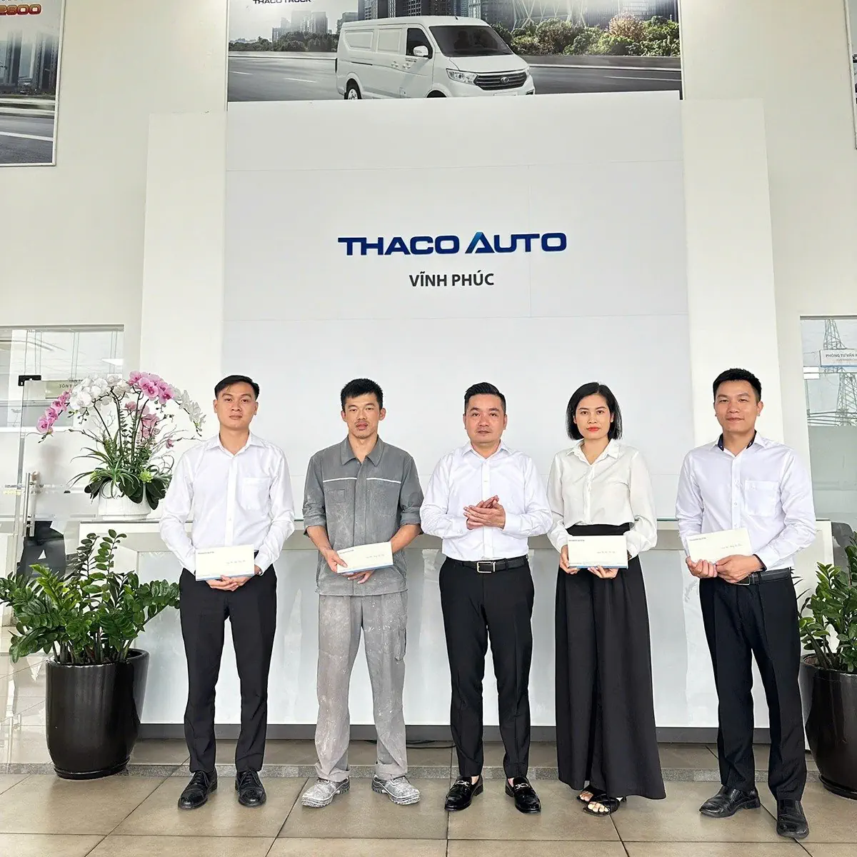 THACO AUTO VĨNH PHÚC HỖ TRỢ CBNV BỊ ẢNH HƯỞNG BỞI BÃO YAGI