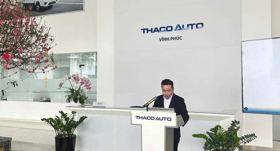 THACO AUTO VĨNH PHÚC TỔ CHỨC LỄ KHAI NIÊN ẤT TỴ 2025