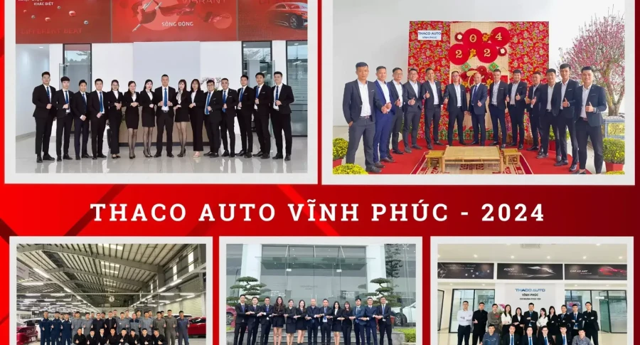 KHÔNG KHÍ VUI TƯƠI, HỨNG KHỞI & NHIỆT HUYẾT NHỮNG NGÀY ĐẦU XUÂN Tại THACO AUTO VĨNH PHÚC