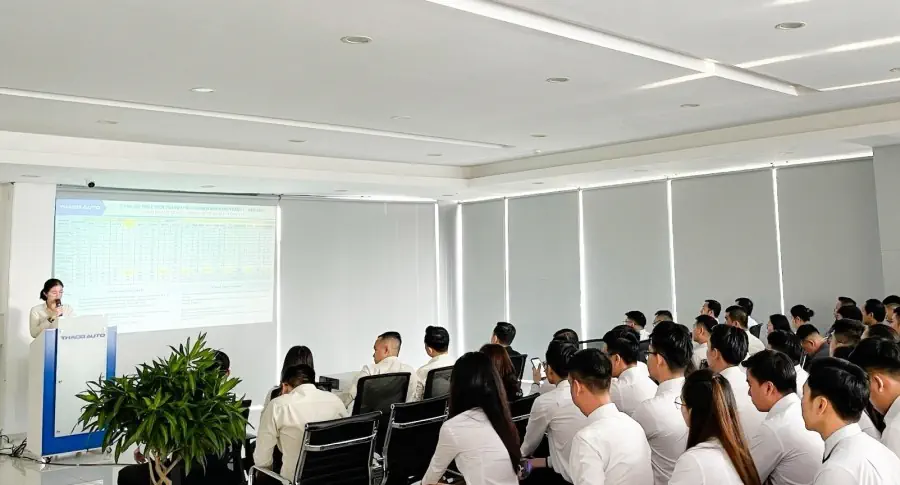 THACO AUTO BÀ RỊA VŨNG TÀU TỔ CHỨC LỄ CHÀO CỜ THƯỜNG KỲ THÁNG 04 NĂM 2024