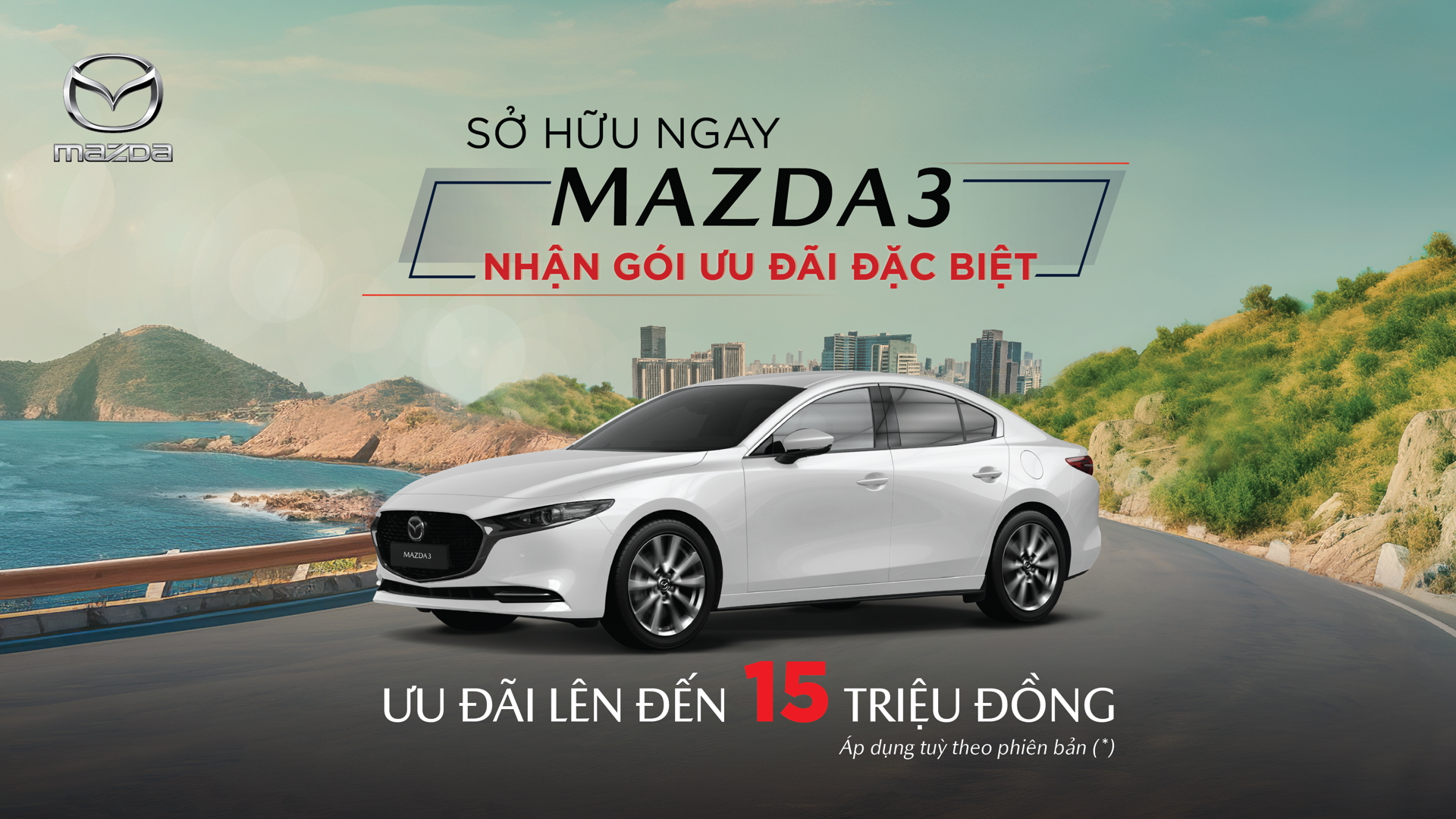 MAZDA3 THẾ HỆ MỚI - ƯU ĐÃI ĐẶC BIỆT DÀNH CHO KHÁCH HÀNG TRONG THÁNG 2