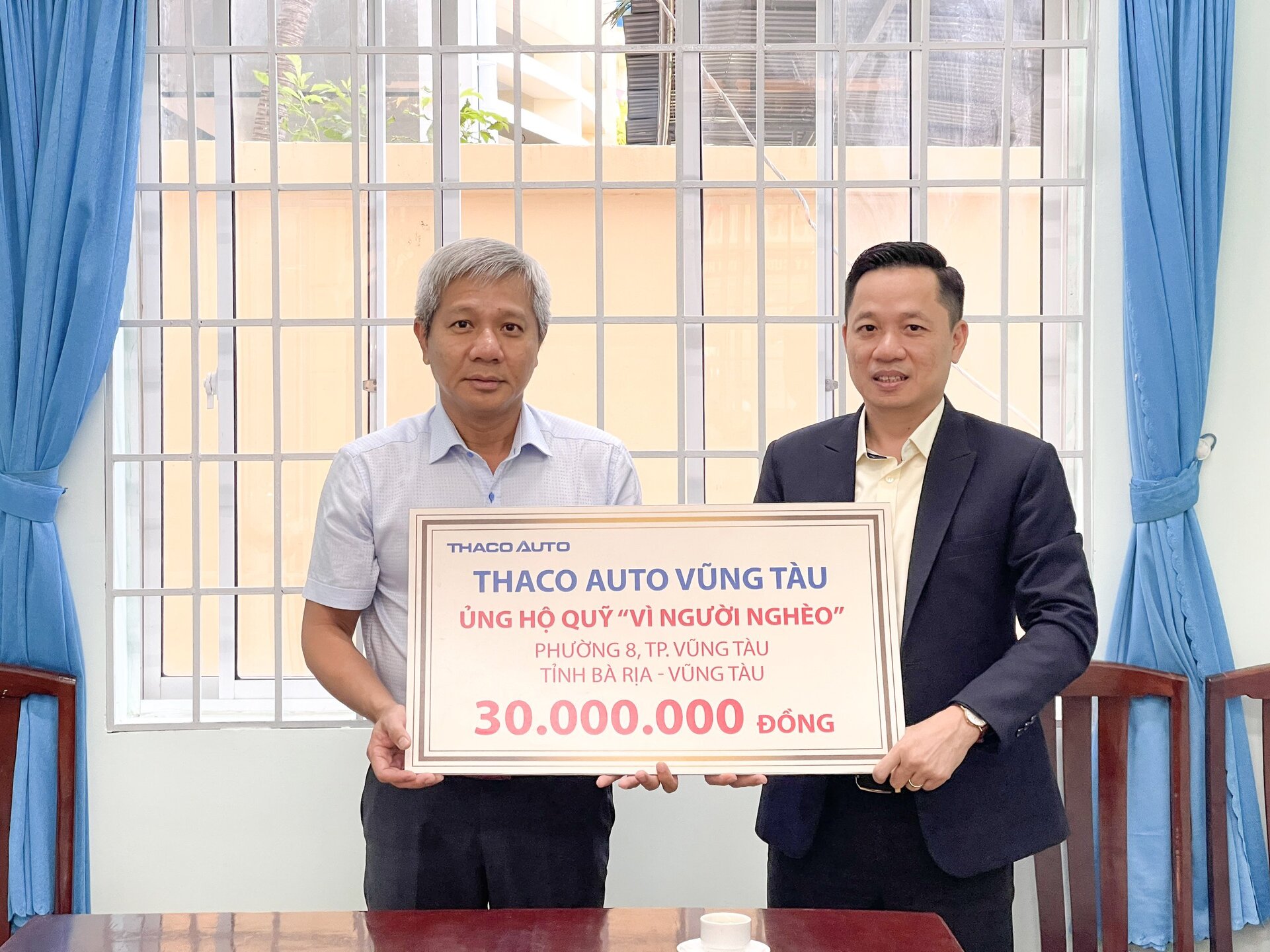 THACO AUTO Vũng Tàu sẻ chia với người có hoàn cảnh khó khăn tại địa phương nhân dịp Tết Nguyên đán 2024