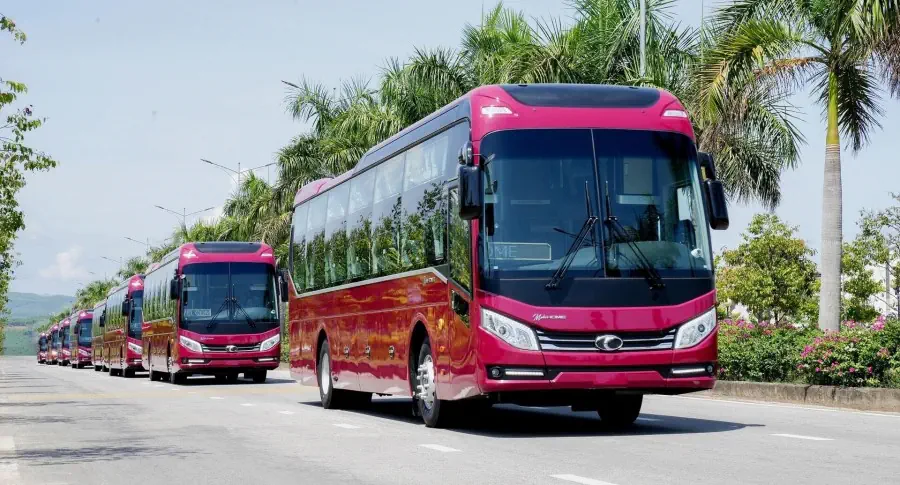Xe bus giường nằm THACO sử dụng nền tảng khung gầm Volvo