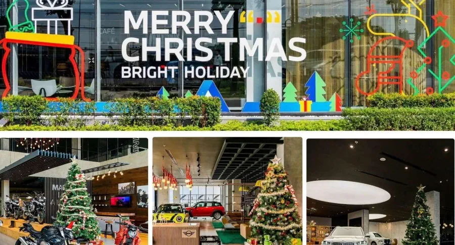 THACO AUTO Bình Dương “khoác áo mới” chào đón Giáng sinh 2023