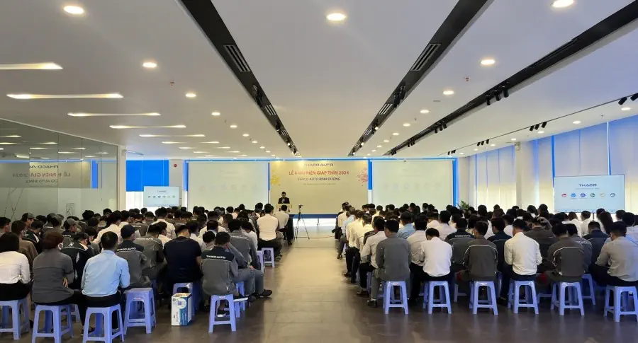THACO AUTO Bình Dương tổ chức chương trình Lễ Khai niên Giáp Thìn 2024