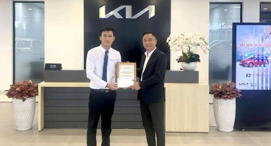 THACO AUTO Bình Dương vinh danh Tư vấn dịch vụ xuất sắc tại Kia DCSI và Mazda VOC Quý II/2024