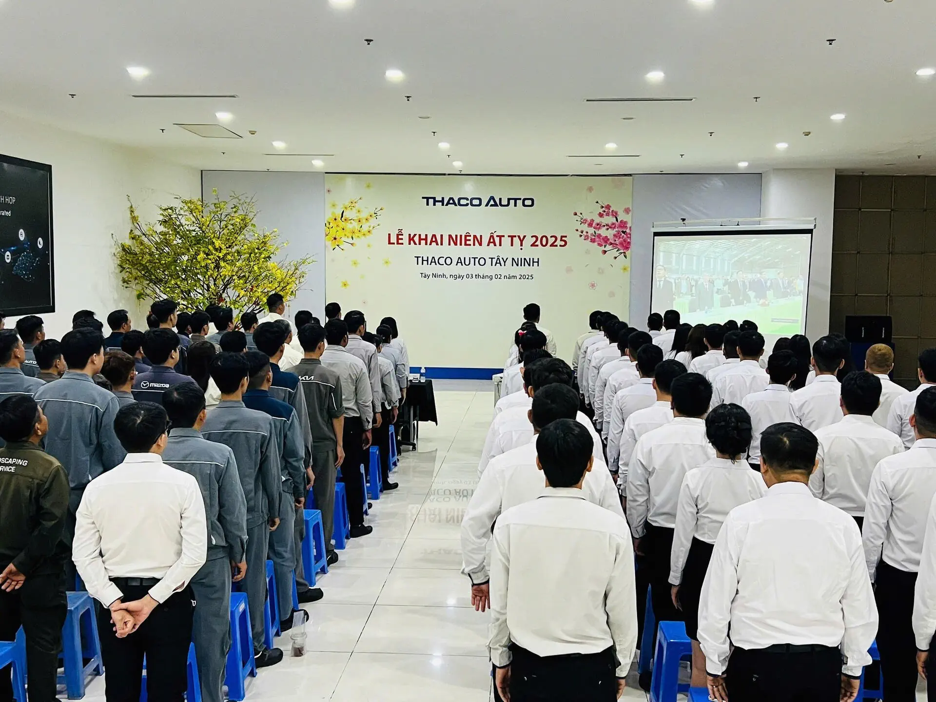THACO AUTO Tây Ninh tổ chức chương trình Lễ Khai niên Ất Tỵ 2025