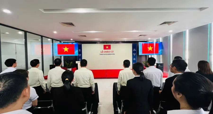 THACO AUTO KHÁNH HÒA CHÀO CỜ THÁNG 7